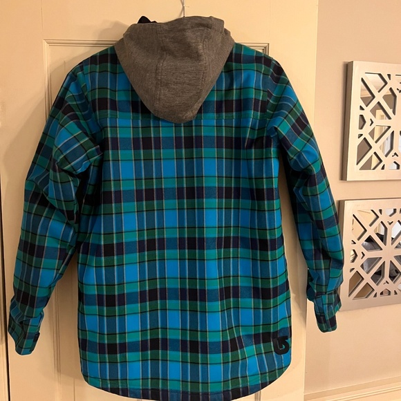 Burton Dryride Winter Jacket - Boys Youth Large. Ski/ Snowboarding zip Jacket - Picture 2 of 5